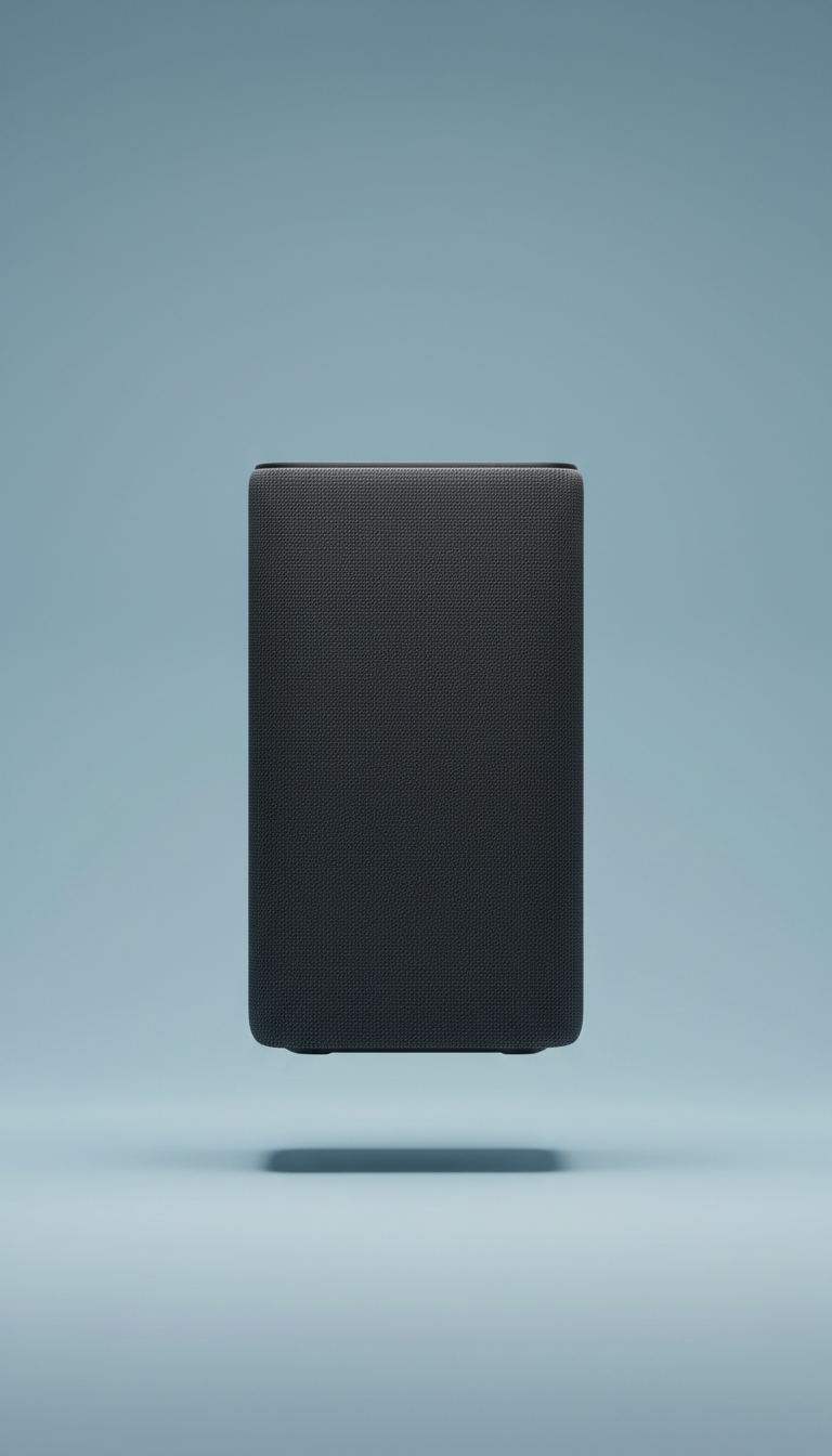 Minimalist Smart Home Speaker